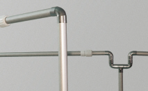 Trade show light-pole structures